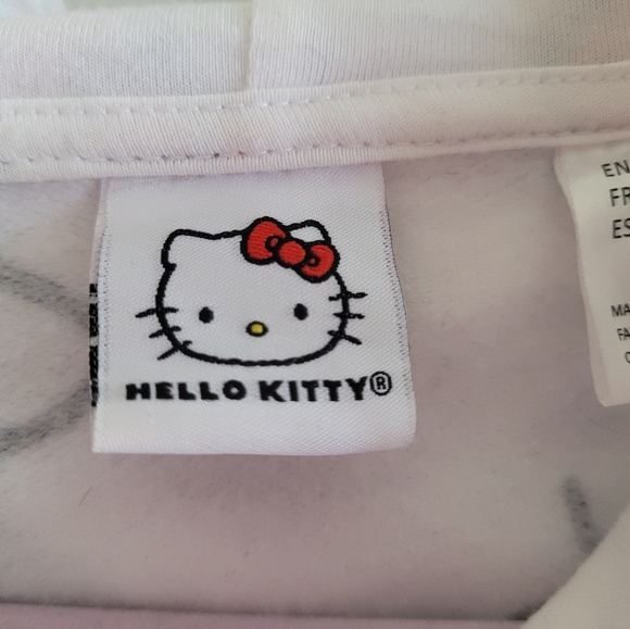 White Cropped Hello Kitty Sweater - Picture 5 of 5